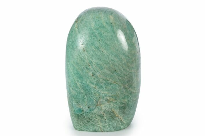 Free-Standing Chatoyant Polished Amazonite - Madagascar #336626
